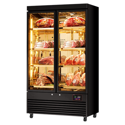 鼎百牛肉熟成柜商用干湿式和牛排酸柜西餐烤肉冷藏恒温冷冻展示柜-图3