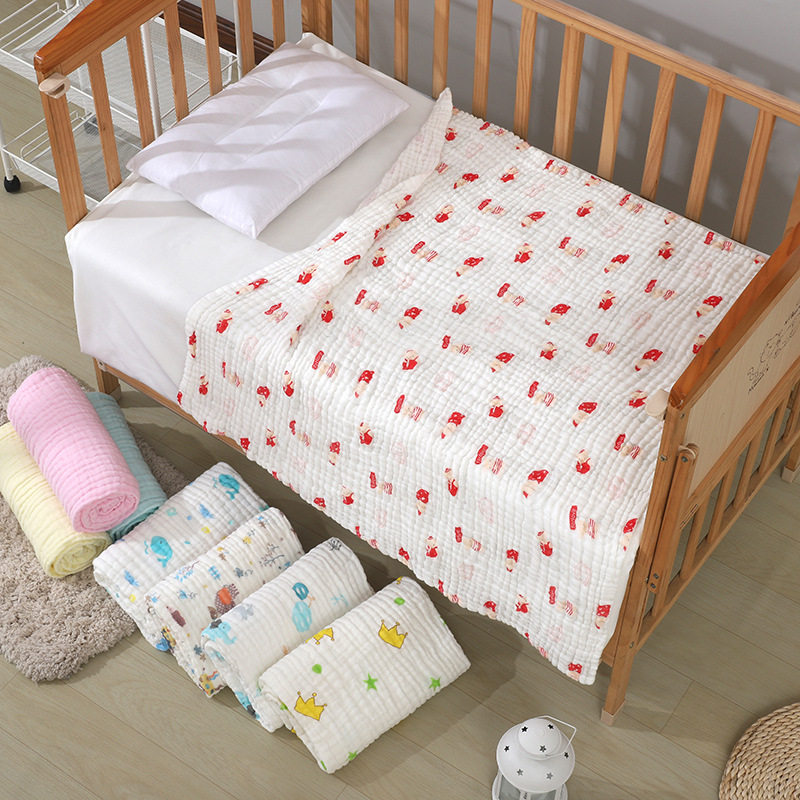 婴儿浴巾儿童纯棉纱布浴巾六层纯棉超柔吸水春夏包被盖毯成人浴巾,淘宝优惠券,粉丝福利购,淘宝优惠卷