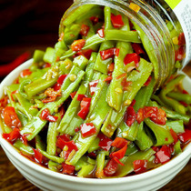 Hunan special salty pickled vegetable chopped pretzels Next meal Next meal Delicious Cold Mix Ready-to-eat and Crisp Peppers with Pepper Sauce