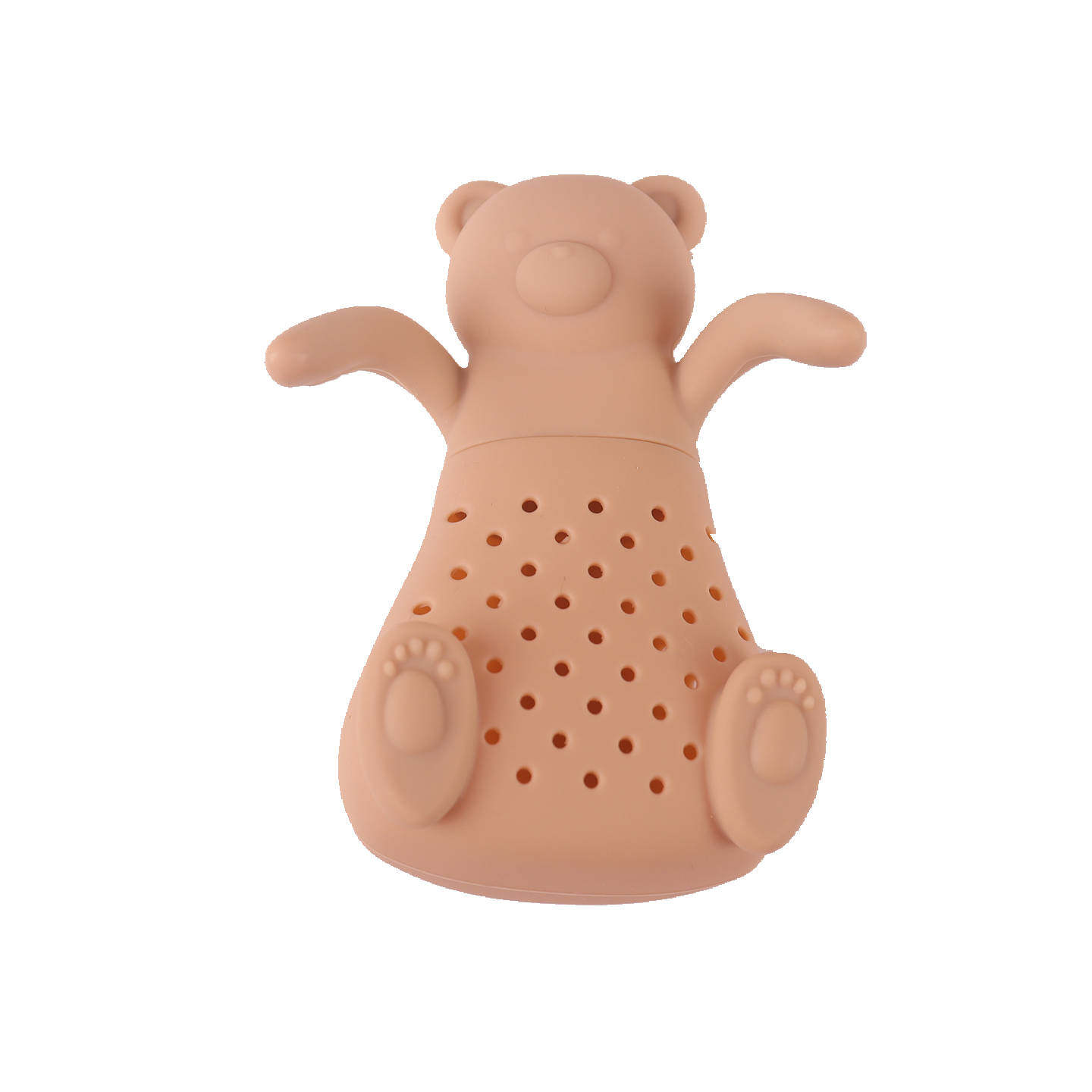 Japanese native bear shaped silicone tea filter