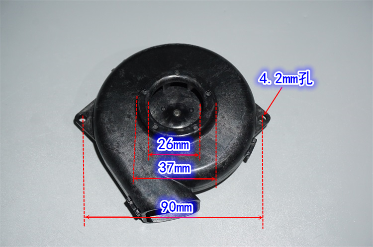 扫地机吸尘nidec高速涡轮风机内置驱动无刷风机5V12V15V无刷电机 - 图0