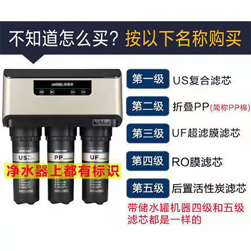 安吉尔A8净水器滤芯J2405/2505/2605-ROB60/V6/N7/N8/V3plus全套-图1