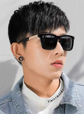 太川眼镜偏光长方形复古太阳镜