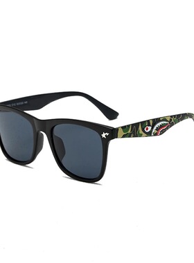 潮流迷彩太阳镜偏光墨镜