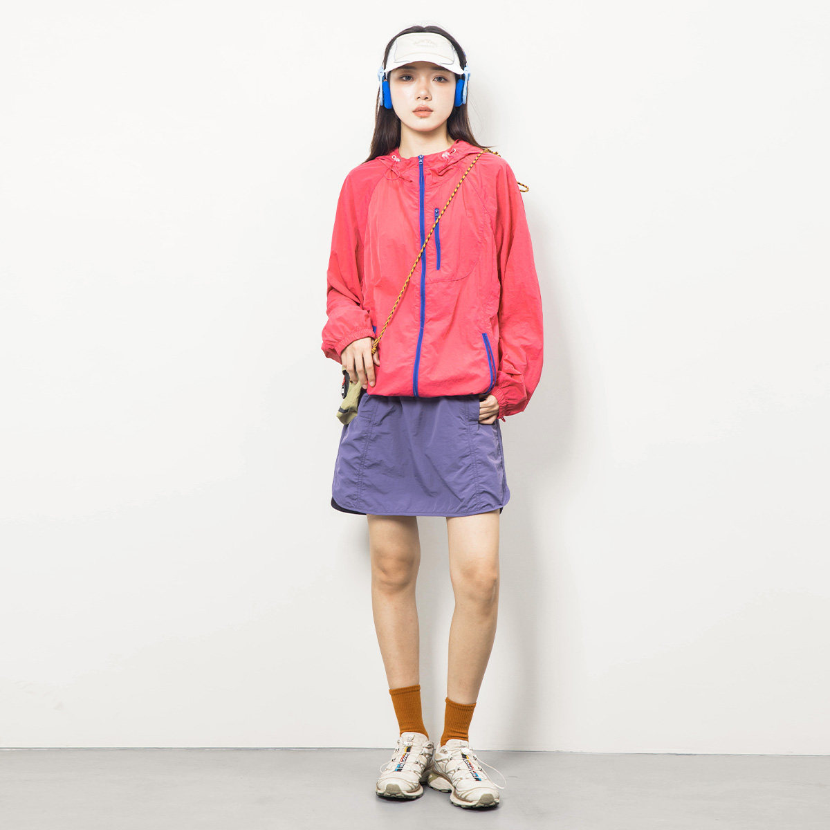 Epicsocotra山系拼色拉链原纱防晒衣外套男女宽松运动透气皮肤衣,淘宝优惠券,粉丝福利购,淘宝优惠卷