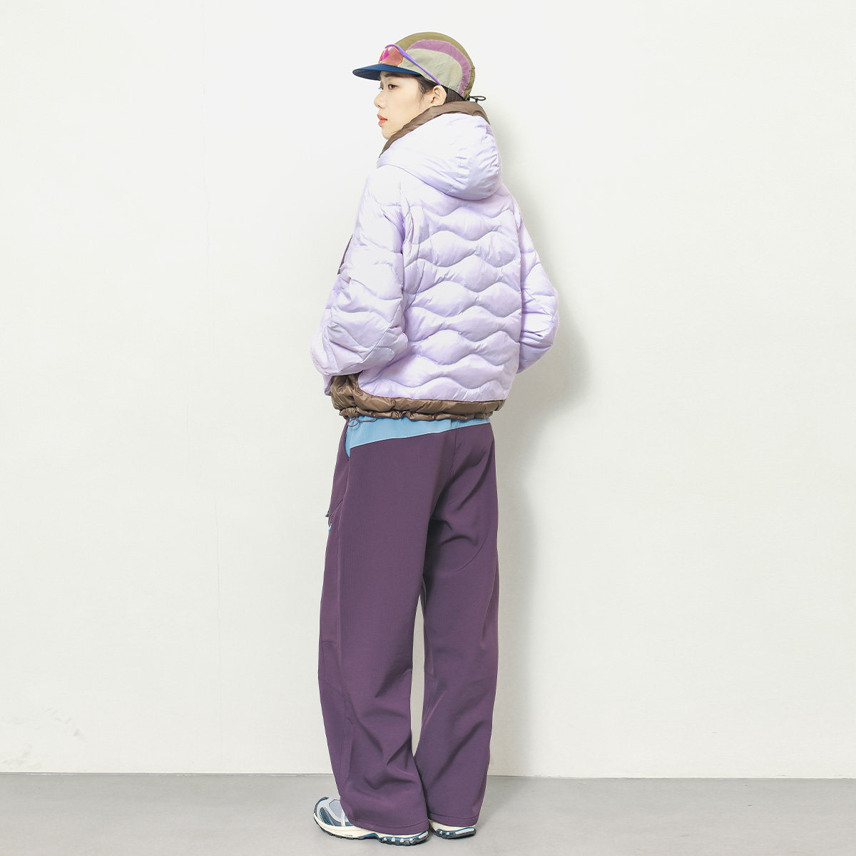 2025户外加绒加厚工装裤男女山系拼色防泼水直筒休闲裤保暖长裤,淘宝优惠券,粉丝福利购,淘宝优惠卷