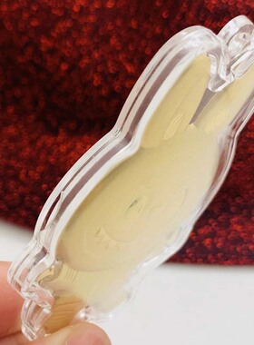 泡泡玛特钥匙扣珍珠链拉布布LABUBU金箔挂件礼物 装饰纪念品