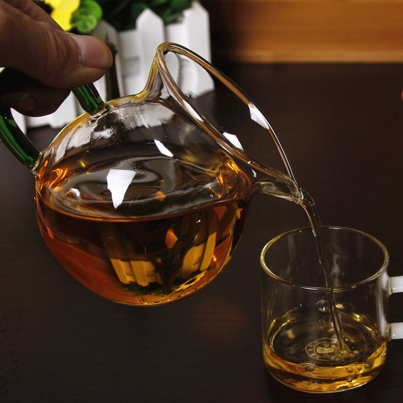 耐热高温加厚玻璃公道杯泡茶分茶器公杯茶漏茶海功夫茶具大号四方,淘宝优惠券,粉丝福利购,淘宝优惠卷