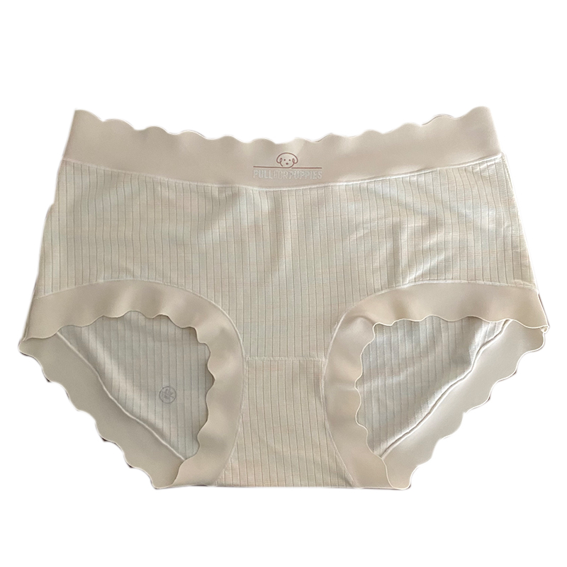 奶糯小狗~冬季日系少女可爱甜美女士中腰柔软舒适女内裤艾草抗菌 - 图3