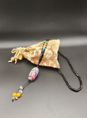 内画鼻烟壶吊坠纯手工中国元素