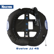 Halcyon CCR airbag Evolve JJ45 aluminum plate stainless steel plate 45 lb carbon fiber BCD water lung single bottle