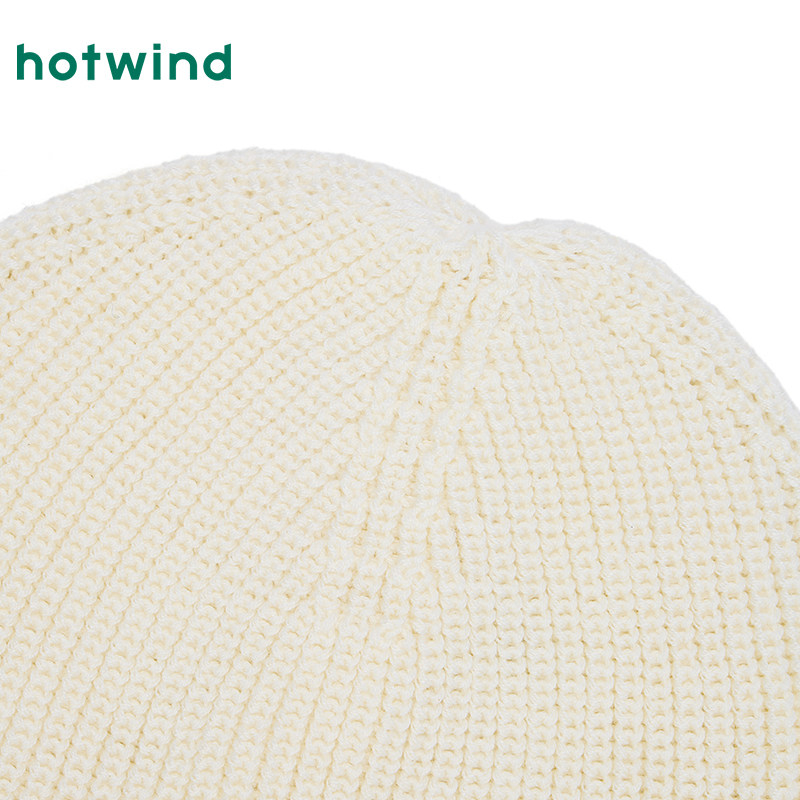 热风女士毛线帽2025年冬季新款基础字母毛线帽时尚显脸小毛线帽子,淘宝优惠券,粉丝福利购,淘宝优惠卷