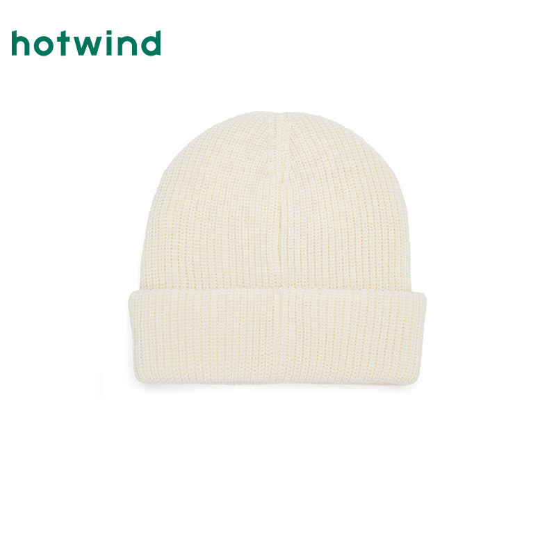 热风女士毛线帽2025年冬季新款基础字母毛线帽时尚显脸小毛线帽子,淘宝优惠券,粉丝福利购,淘宝优惠卷