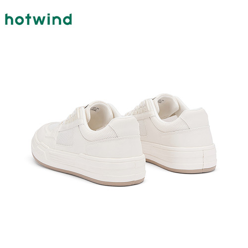 热风男鞋秋季新款男士轻便德训鞋网面百搭板鞋通勤休闲鞋子 - 图2