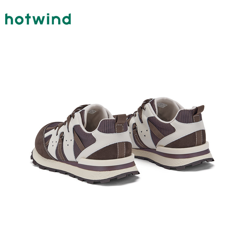 热风户外运动休闲鞋女款2025年冬季新款轻便百搭女鞋慢跑鞋厚底鞋,淘宝优惠券,粉丝福利购,淘宝优惠卷