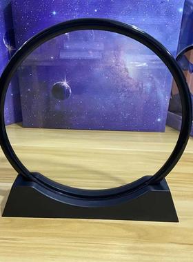 工厂直销流沙画全套配件装饰沙漏玻璃工艺品7寸-12寸胶圈底座