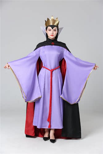 童话白雪公主cos服 毒皇后恶毒皇后cosplay动漫话剧表演cos连衣裙 - 图0