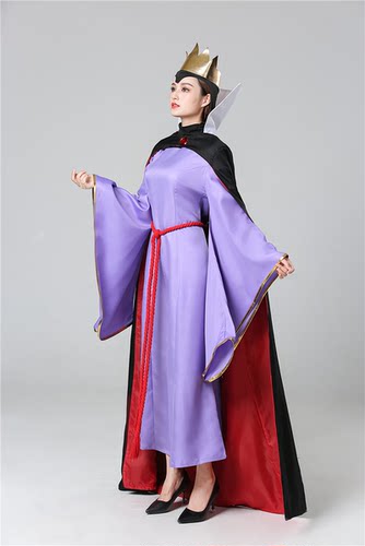 童话白雪公主cos服 毒皇后恶毒皇后cosplay动漫话剧表演cos连衣裙 - 图1