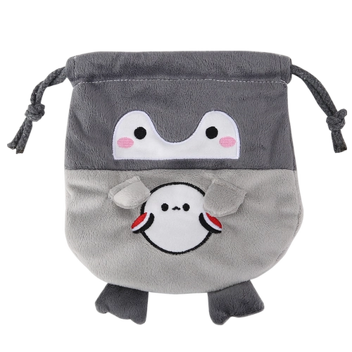 Polaroid, японский мультяшный мешочек, милая льняная сумка, мобильный телефон, сумка для хранения