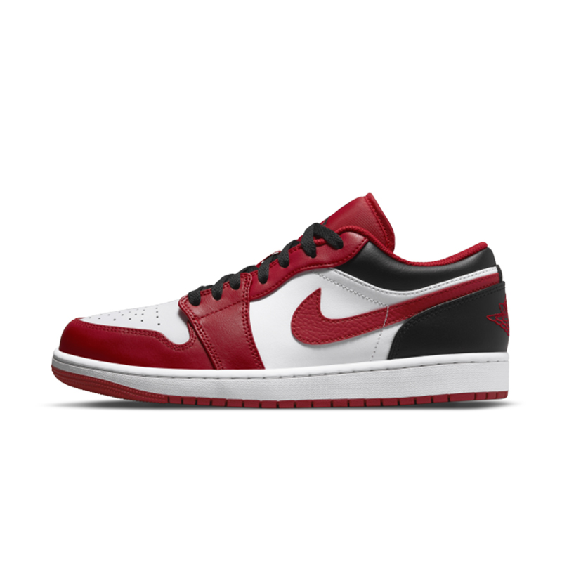 Air Jordan 1 Low AJ1低帮男款白黑绿超级星休闲篮球鞋DM1199-100 - 图1