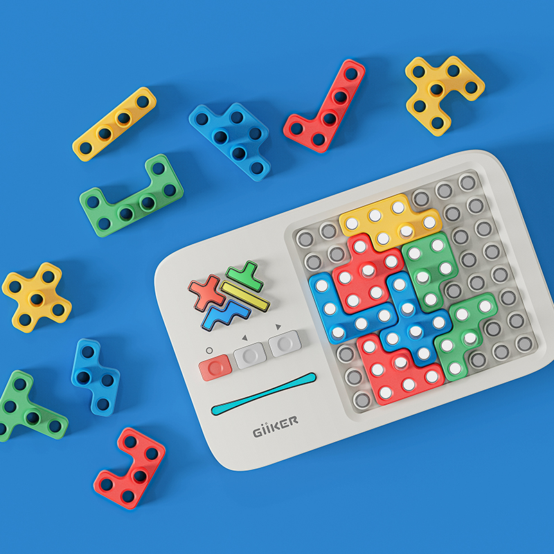 giiker计客超级积木智能拼图益智华容道思维训练玩具开发宝宝智力-图0