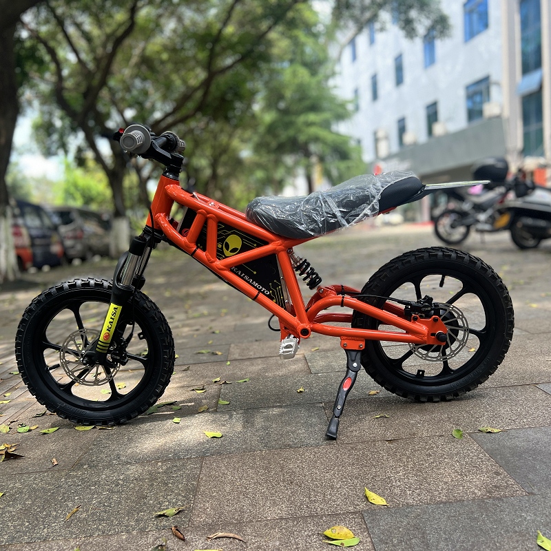 卒玛儿童小越野两冲60CC70CC110CC125CC150CC电动儿童平衡助力车 - 图1