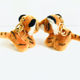 Plush toy Siberian tiger doll with customized logo
