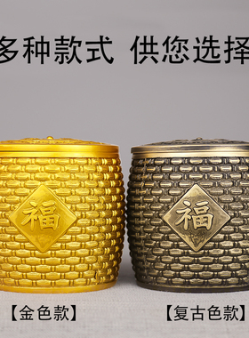 工艺纯铜礼品笔筒柜台桌面摆件