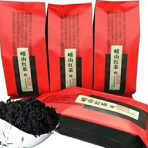 2026正宗青岛崂山红茶新茶蜜香特级茶农手工炒春茶叶暖胃500g礼盒 - 图2