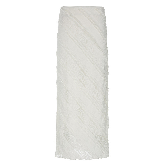 Pure lust ແບບ twill jacquard slit ຮ້ອນເດັກຍິງ