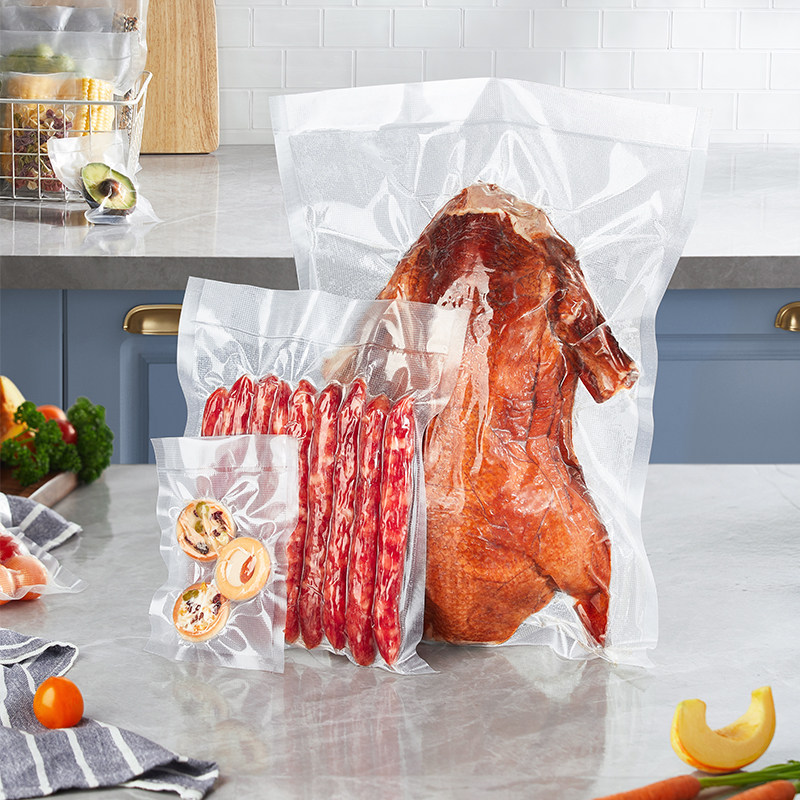 小熊加厚透明一次性塑封密封袋分装包装封口机专用可抽真空封口袋,淘宝优惠券,粉丝福利购,淘宝优惠卷