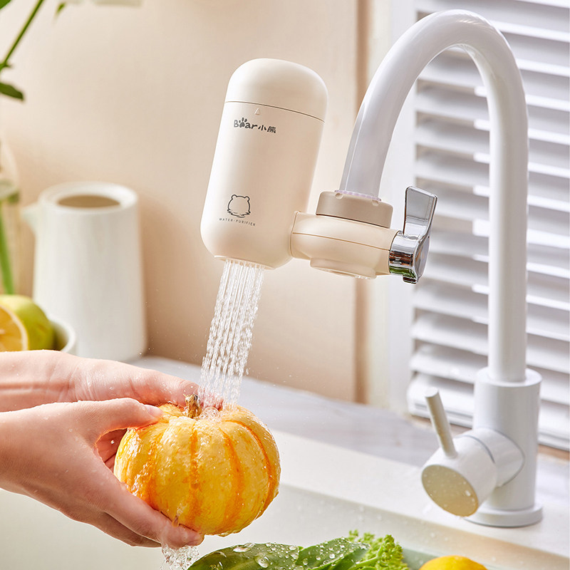 小熊净水器水龙头净化厨房家用除氯 小熊生活电器净水器