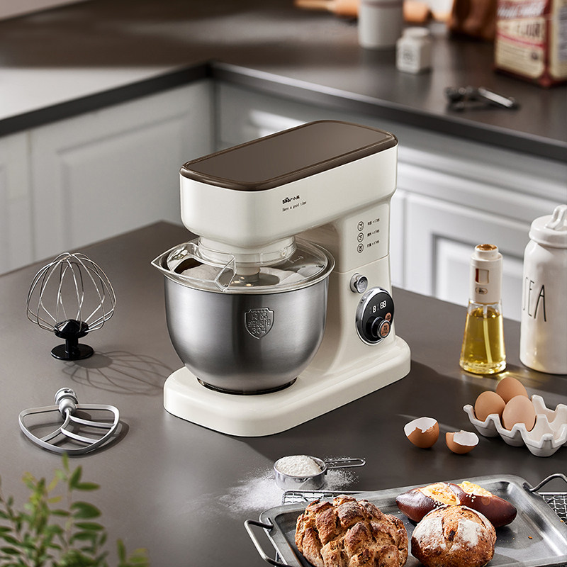 小熊厨师机小型家用全自动和面机 小熊生活电器厨师机/和面机