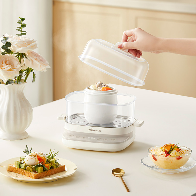 小熊煮蛋器新款自动断电蒸锅家用小型可定时预约一体早餐机蒸蛋器,淘宝优惠券,粉丝福利购,淘宝优惠卷