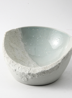 现代新中式侘寂风复古做旧设计师艺术工艺品酒店销售中心软装摆件