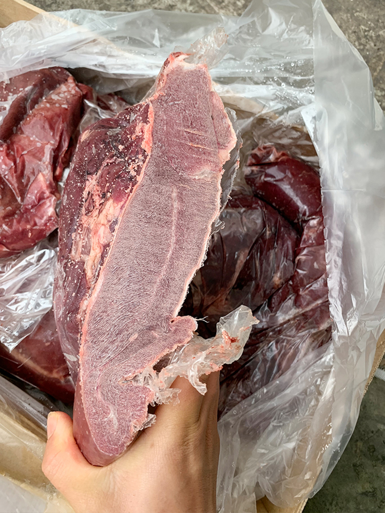 新西兰鹿肩肉银蕨整颗鹿肩肉法式分割新西兰鹿肉 1000g/份生骨肉-图0