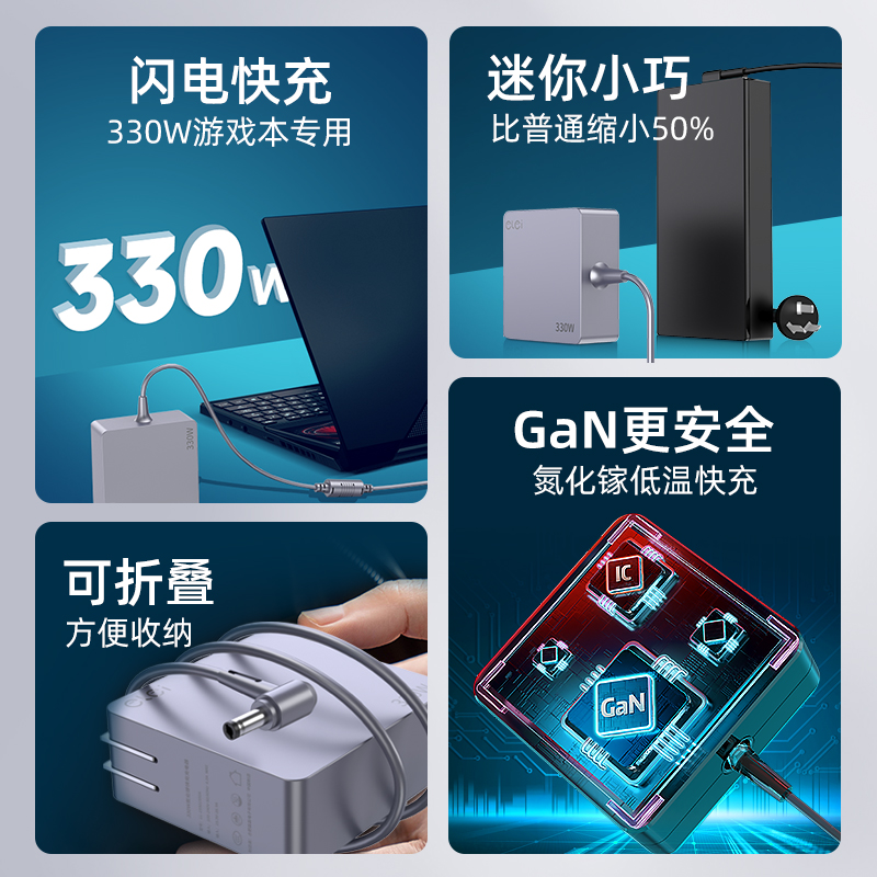 ASUS华硕FA608W笔记本电源适配器20V12A240W电脑充电器氮化镓电源 - 图0