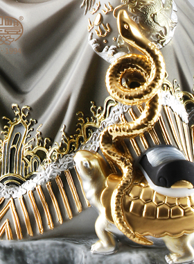 神像祖师爷玄武汉白玉佛堂工艺品