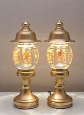 康盛黄铜供奉摆件中式佛具套装