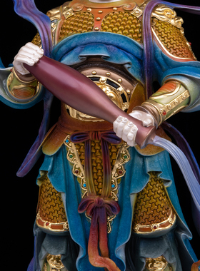 风雨雷电神像铜鎏金寺庙供奉摆件