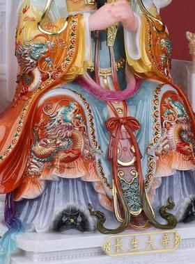 家用供奉南极长生大帝神像