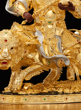 康盛纯铜武财神赵公明
