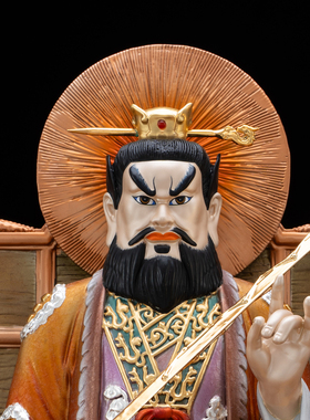 铜像张天师家居供奉客厅道家摆件