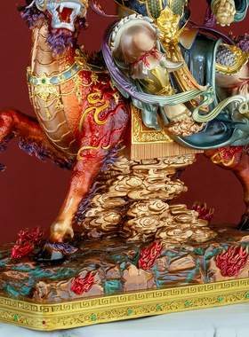 九天应元雷声普化天尊雷祖像铜雕