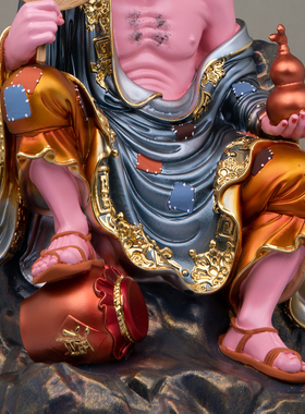 康盛树脂供奉摆件中式活佛济公像