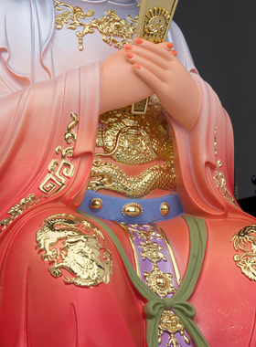 湄洲岛天上天后妈祖神像供奉摆件