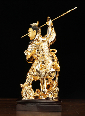 哪吒中坛元帅摆件道家神像