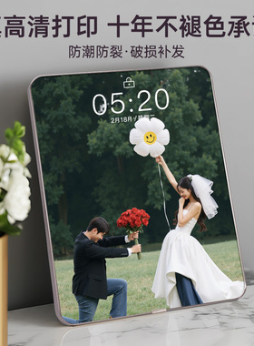 冲洗结婚照相册摆件纪念高级感