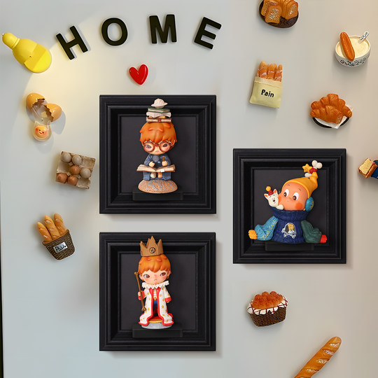 Youlemei punch-free blind box picture frame wall hanging