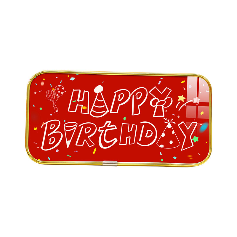 生日快乐装饰摆件送闺蜜女生高级小众桌面摆台纪念礼物创意氛围感